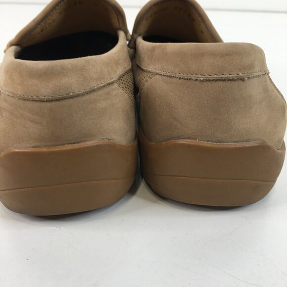 Bruno Magli Carlos Tan Perforated Suede Penny Loafers Size 8M main image 12
